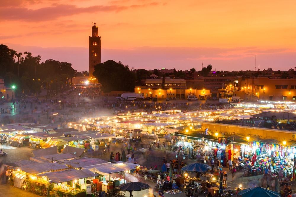 marrakech maroc destination des français