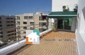 Grand appartement avec 2 terrasses à Rabat agdal